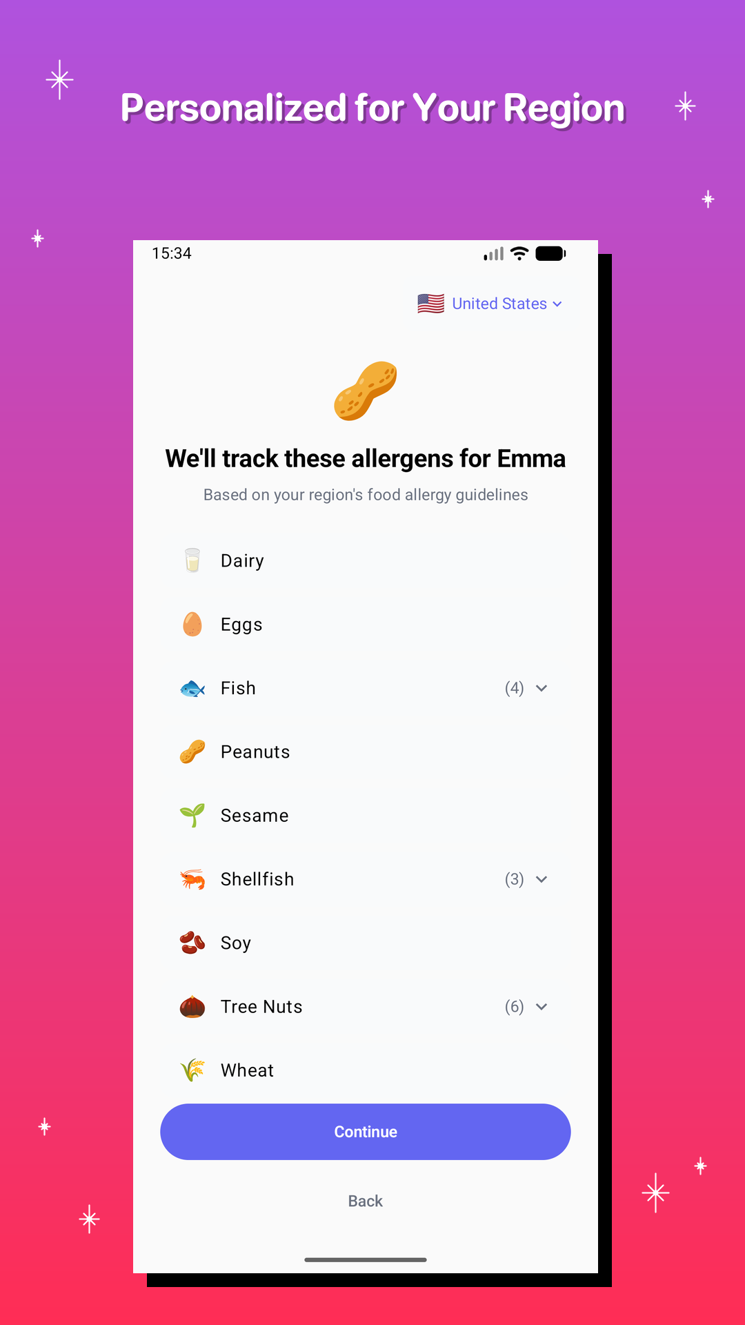 Personalized for Your Region